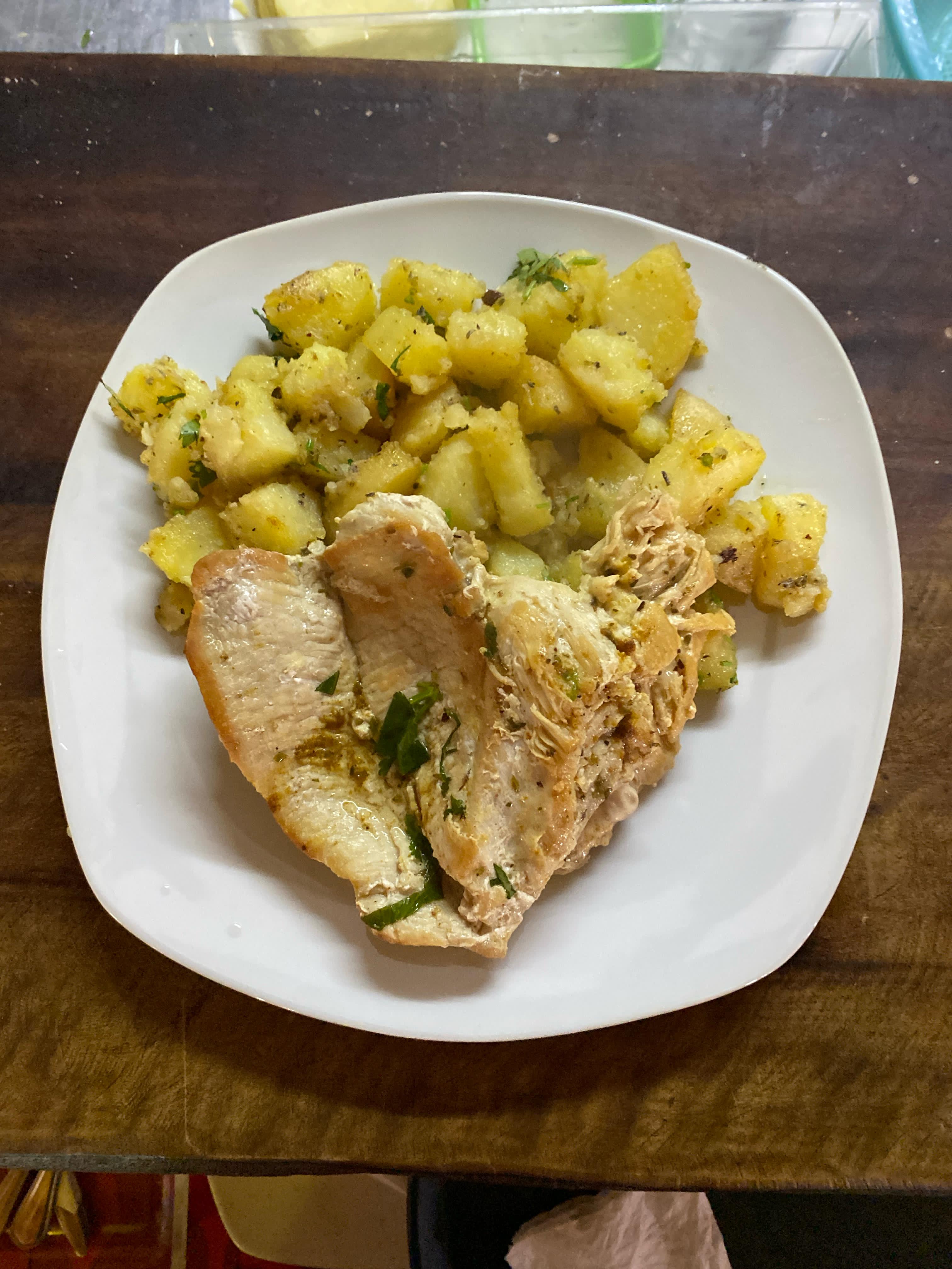 Pollo a la plancha