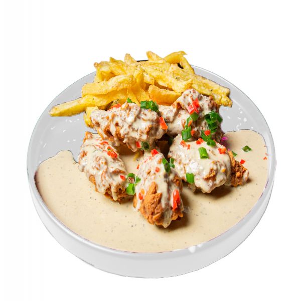Alitas acevichadas